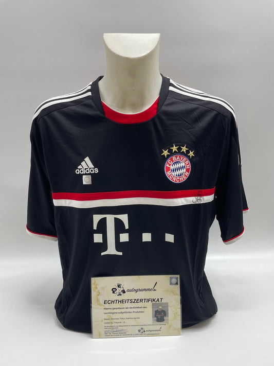 Bayern München Trikot Rafinha signiert Autogramme Adidas COA XL