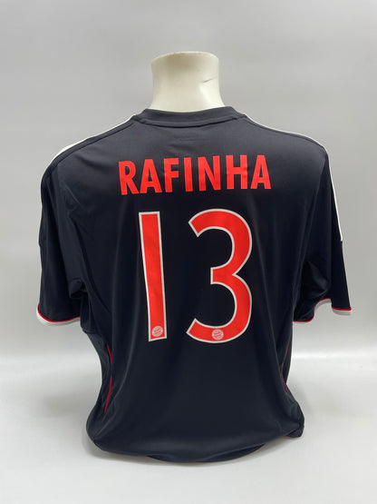 Bayern München Trikot Rafinha signiert Autogramme Adidas COA XL