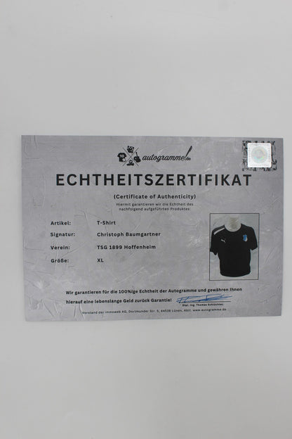 TSG 1899 Hoffenheim T-Shirt signiert von Christoph Baumgartner Puma XL