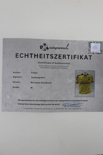 BVB Trikot 2015/2016 Teamsigniert Borussia Dortmund Puma Neu M