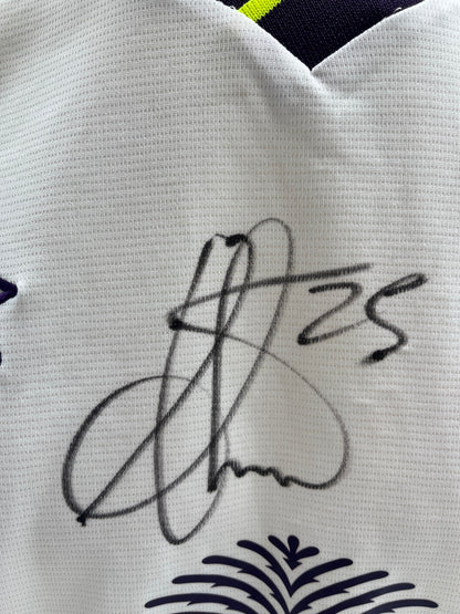 FC Everton jersey Aaron Lennon signed autograph soccer england coa m
