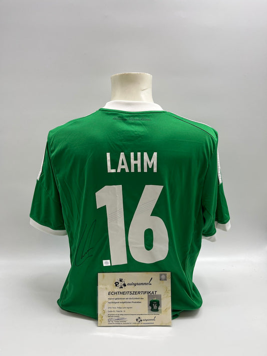 DFB Trikot Philipp Lahm signiert Autogramme Adidas COA XL