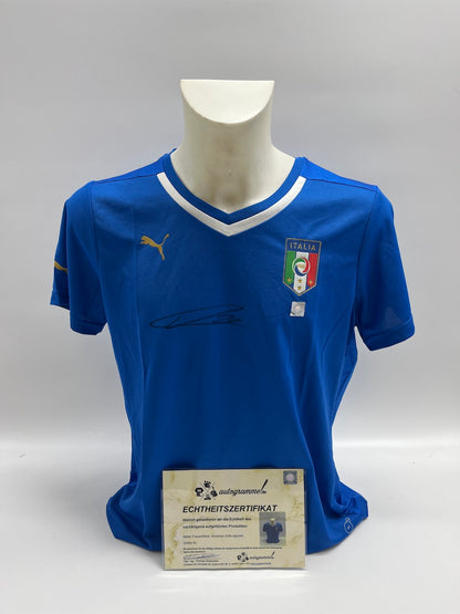 Italien Damenshirt Vincenzo Grifo signiert Autogramm Puma neu XL