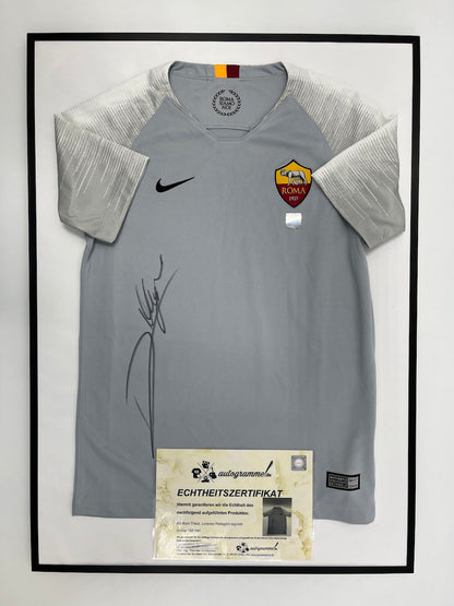AS Rome jersey Lorenzo Pellegrini signed in CoA Football 137-147