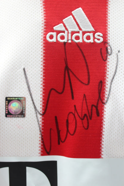 Bayern München 2010/2011 Trikot Arjen Robben signiert Autogramm Adidas COA XL