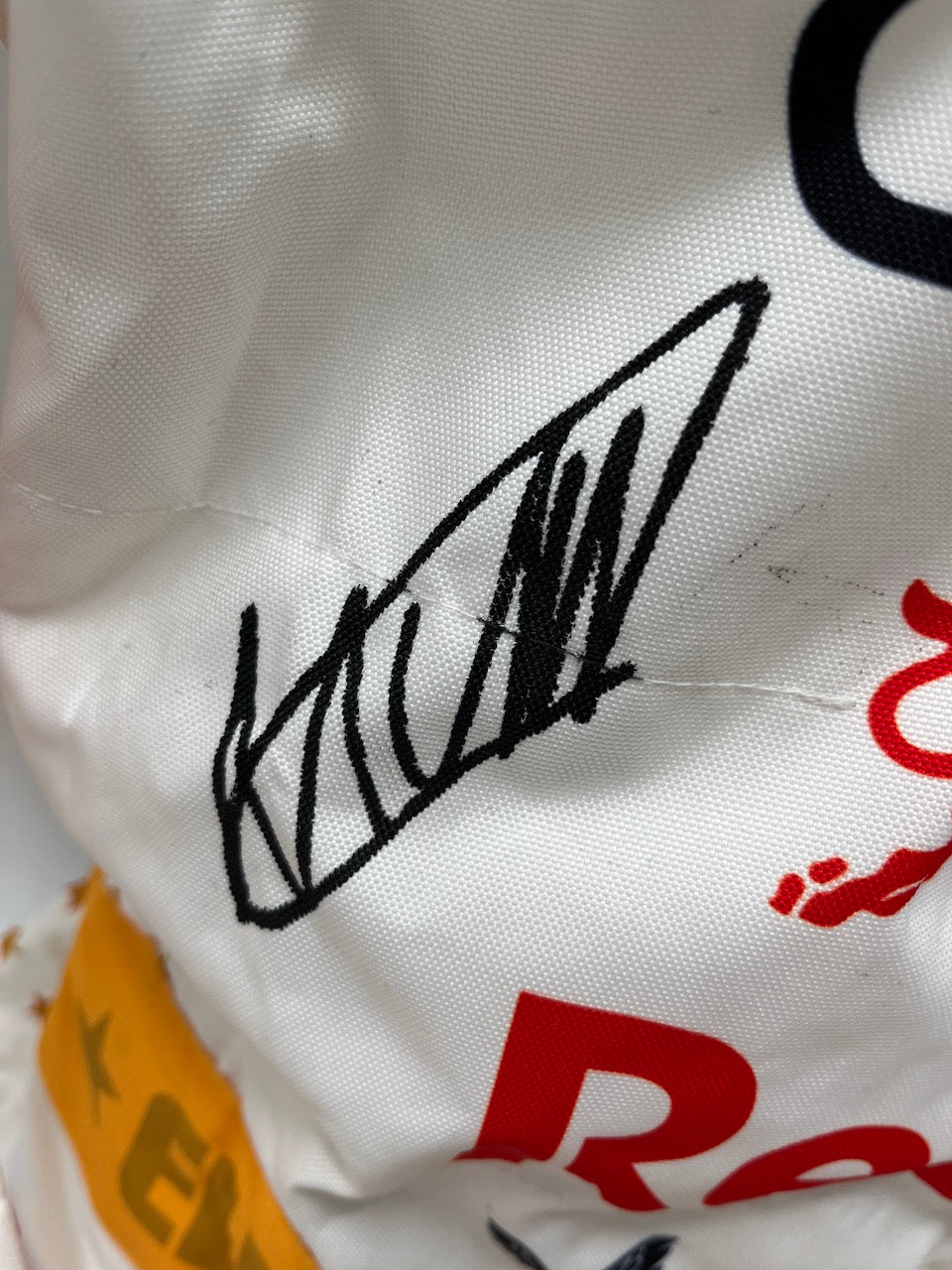 Max Verstappen Repro Formel 1 Rennanzug mit Unterschrift Autogramm M