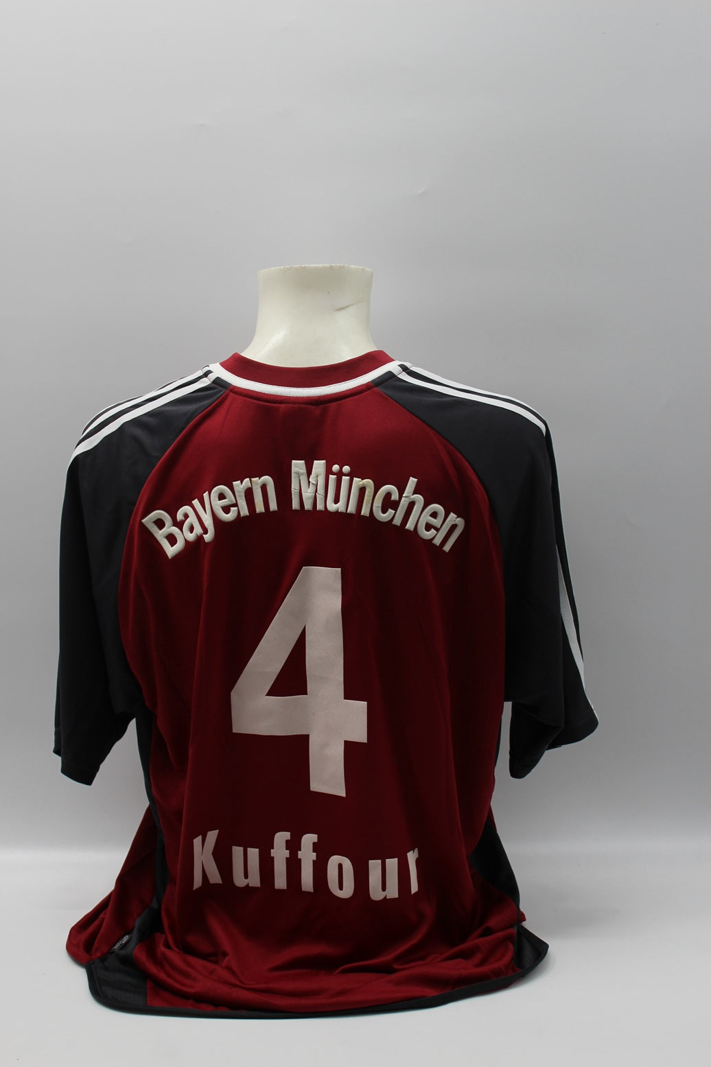 Bayern München 2002/2003 Trikot Samuel Kuffour signiert Autogramm Adidas COA XL