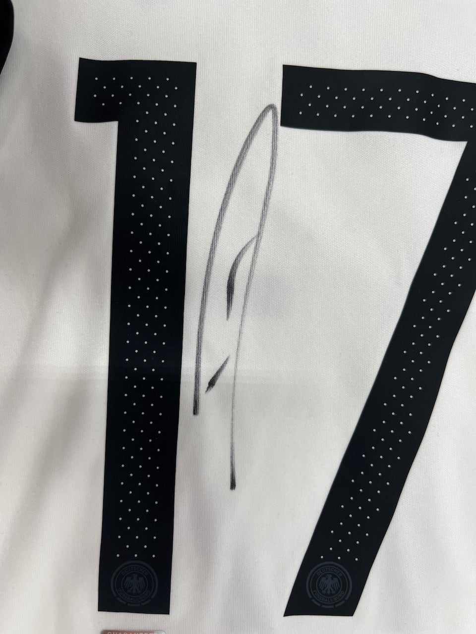 DFB jersey Jerome Boateng signed in frame COA Adidas football 152