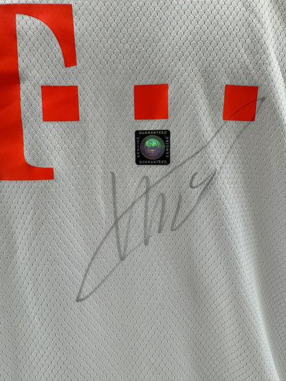 Bayern München Trainingsshirt Matthijs de Ligt signiert COA Adidas Damengröße XXL