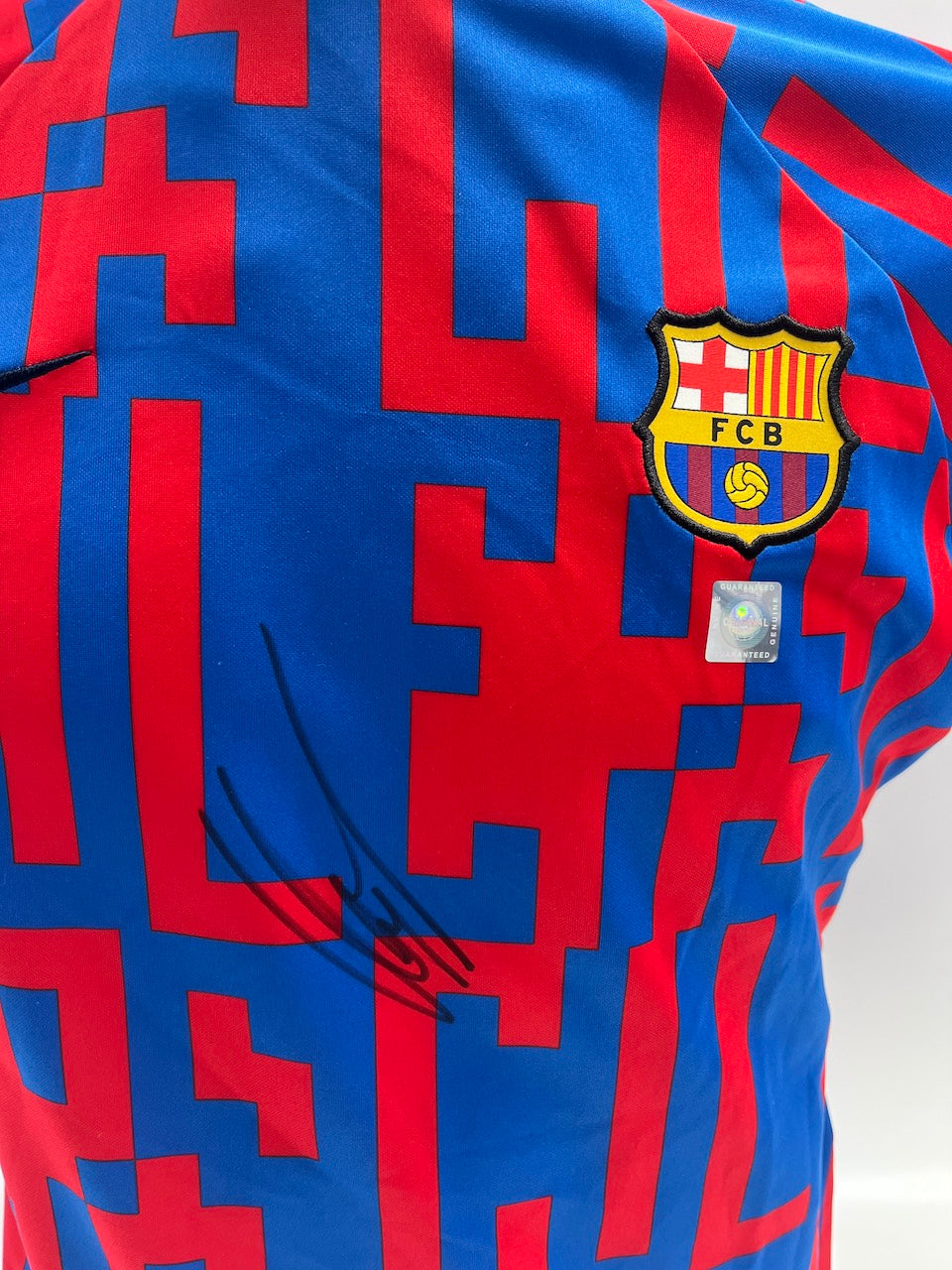 FC Barcelona Shirt Ilkay Gündogan signed Laliga Coa Nike Barca New M