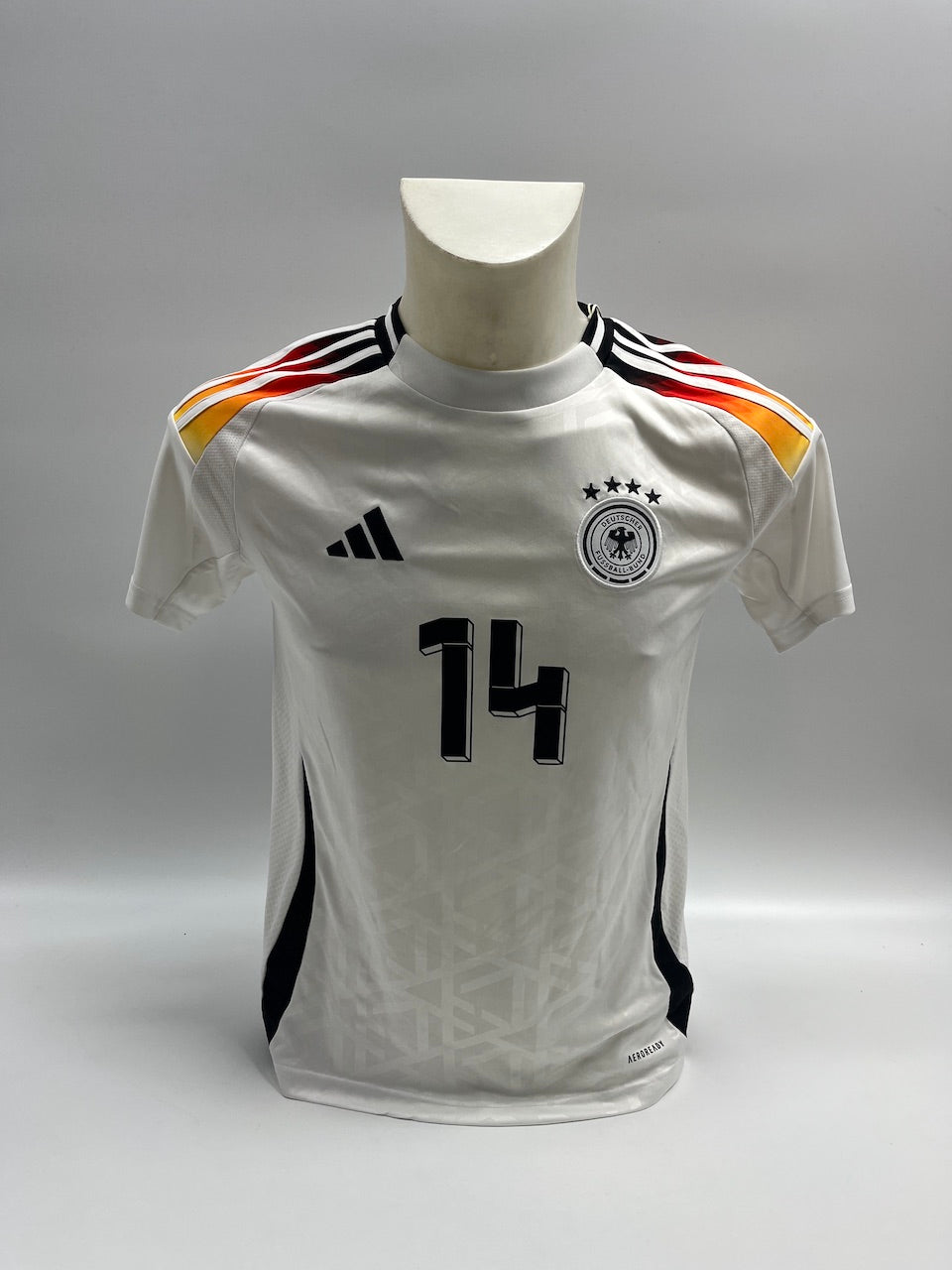 DFB women's jersey Jamal Musiala signed autographs COA Adidas S