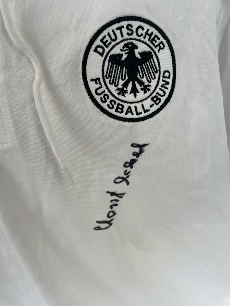 Deutschland Repro Trikot 1954 Horst Eckel signiert DFB Neu Autogramm Fußball Adidas XL
