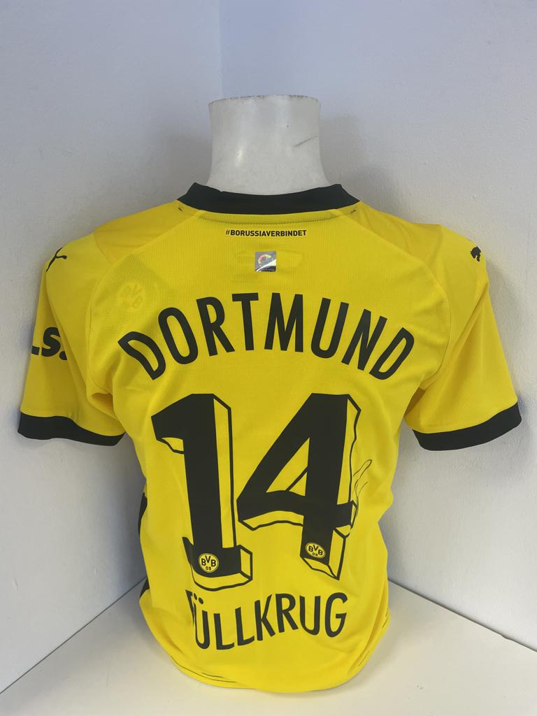 BVB Trikot 2023/2024 Teamsigniert Borussia Dortmund COA Neu Puma S