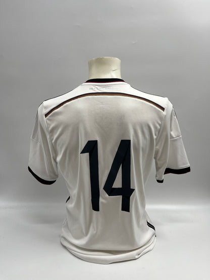 Deutschland Trikot WM 2014 Teamsigniert Autogramm DFB Weltmeister Adidas M