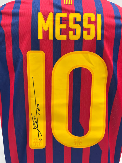 FC Barcelona Trikot Lionel Messi signiert Autogramm Nike COA L neu
