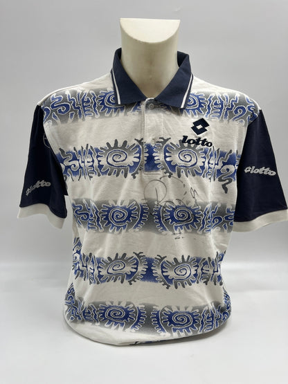 Boris Becker original getragen & signiertes Poloshirt und Schläger Tennis