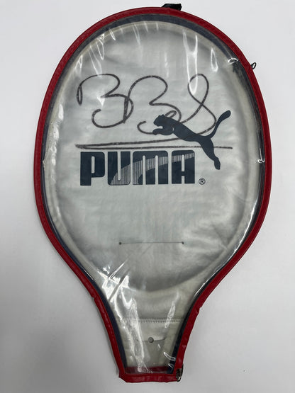 Boris Becker original getragen & signiertes Poloshirt und Schläger Tennis