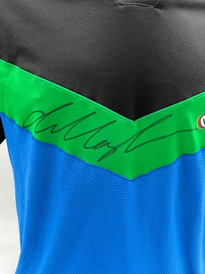 Daniil Medwedew original getragen & signiertes Poloshirt Tennis