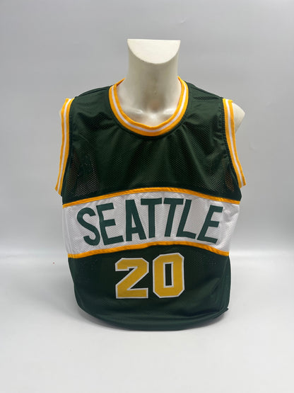 Seattle SuperSonics Jersey Gary Payton signiert NBA Basketball COA XL