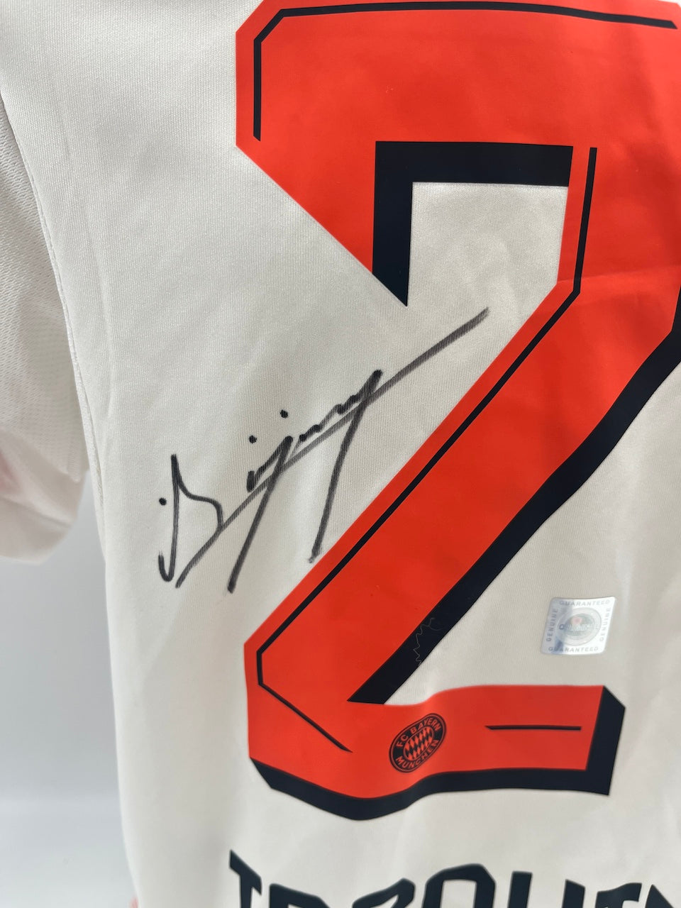 Bayern München Arijon Ibrahimovic signiert Autogramm Adidas COA M