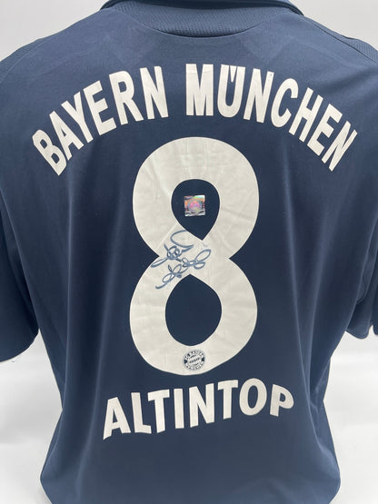 Bayern München Halil Altintop signiert Autogramm Adidas COA XL