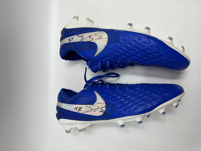 Matchworn soccer shoes Jerome Boateng signed Nike Coa