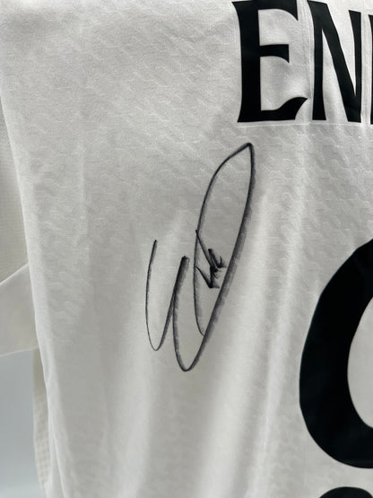 Real Madrid Trikot Endrick signiert Autogramm Adidas COA L