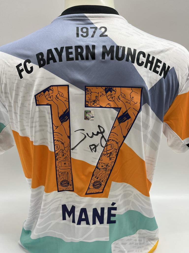 Bayern München Trikot Sadio Mane signiert Autogramme Bundesliga M