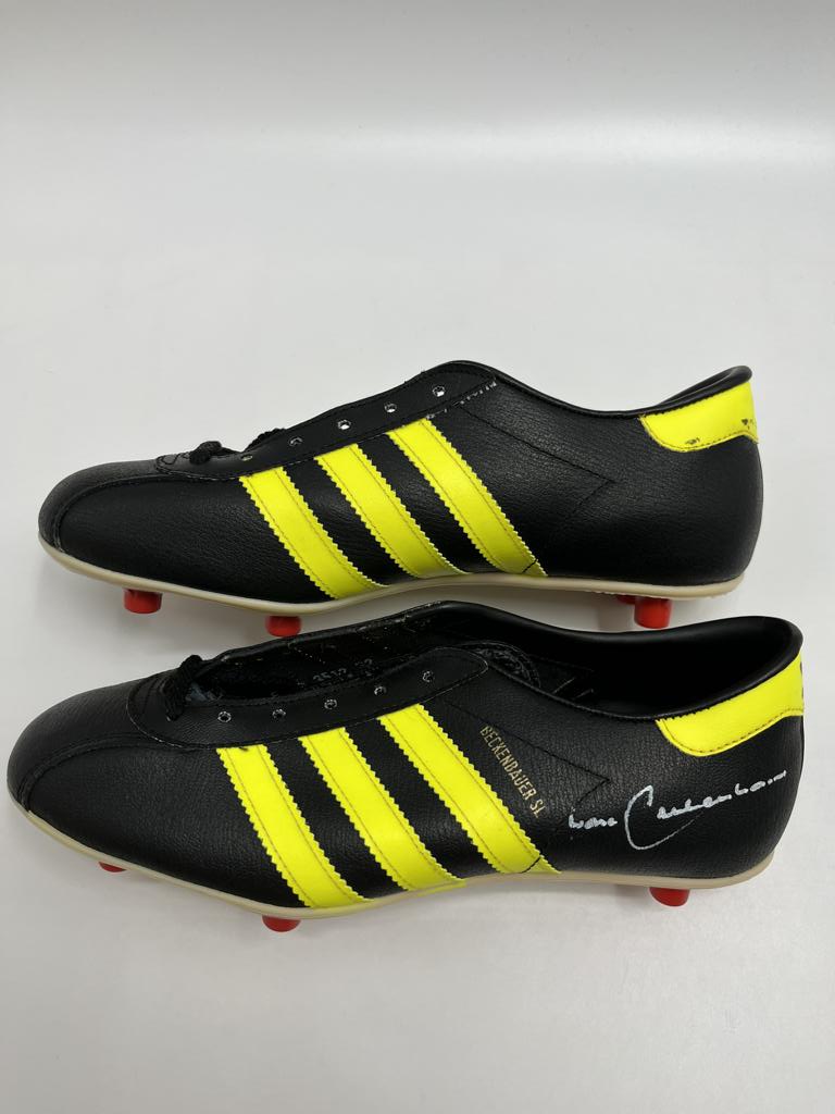 Football shoe Franz Beckenbauer signed football autograph shoe 5