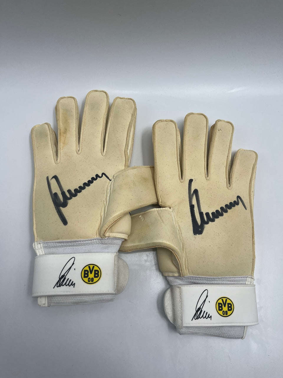 Matchworn Torwart Handschuhe Roman Weidenfeller Borussia Dortmund BVB Puma