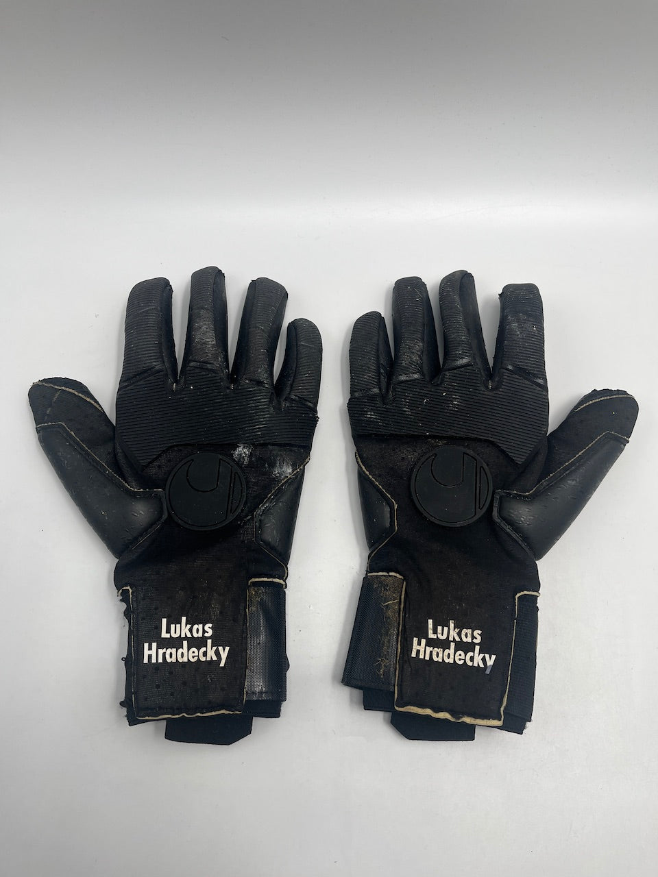 Matchworn Torwart Handschuhe Lukas Hradecky Bayer Leverkusen