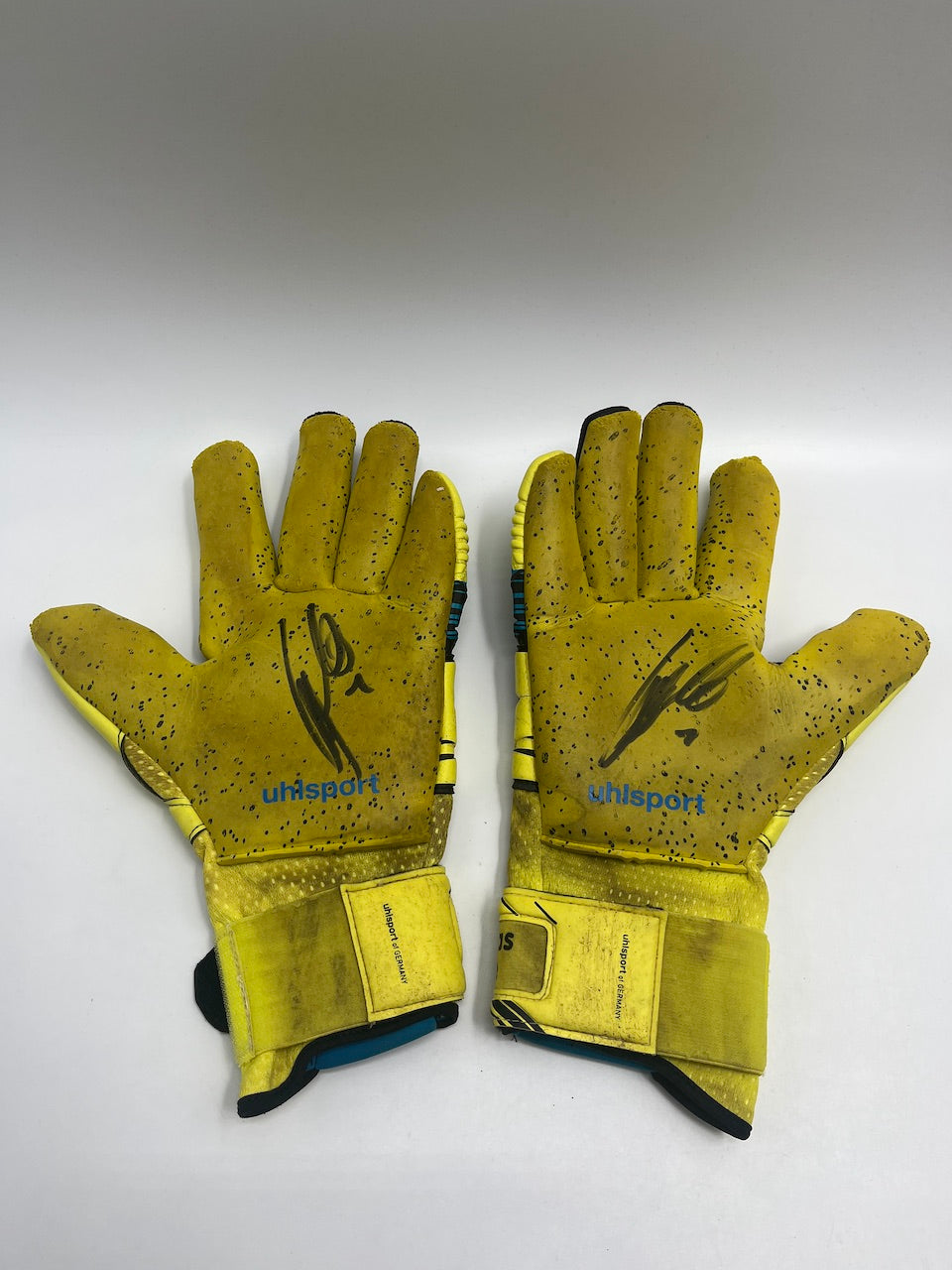 Matchworn Torwart Handschuhe Andreas Luthe signiert COA