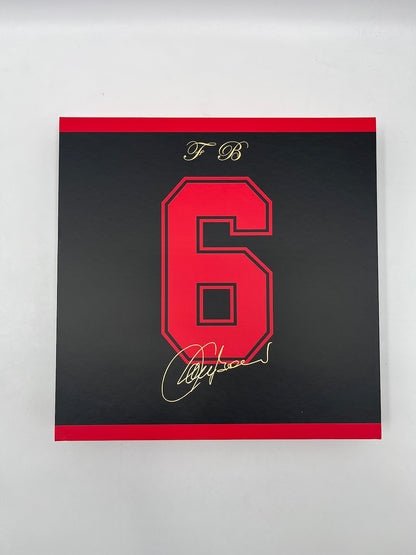 Kapitänsbinde Franco Baresi signiert im Rahmen AC Mailand COA