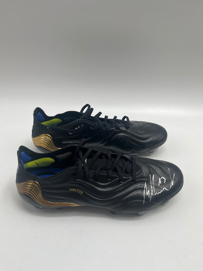 Matchworn soccer shoes Martin Hinteregger signed Adidas Coa