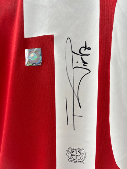 Bayer Leverkusen Trikot Florian Wirtz signiert Adidas COA Autogramm XL