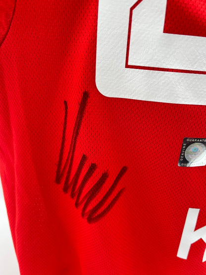 Bayern München Authentic-Trikot Lennart Karl signiert Autogramm Adidas COA M