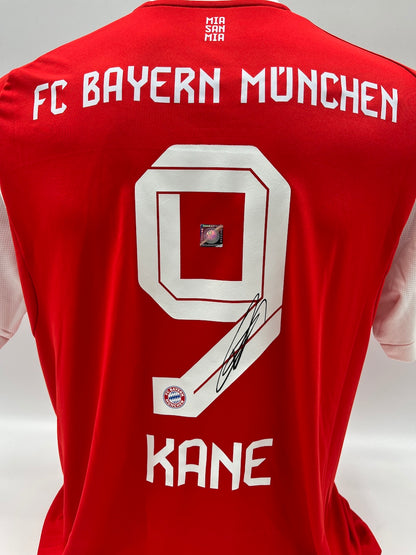 Bayern München Trikot Harry Kane signiert Autogramm Adidas COA L