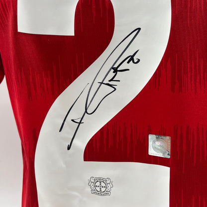 Bayer Leverkusen Trikot Florian Wirtz signiert Adidas COA Autogramm M