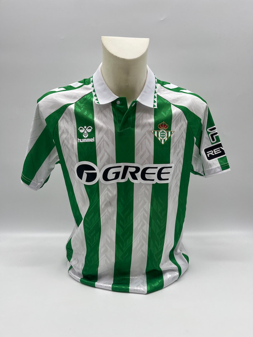 Matchworn Betis Sevilla Trikot getragen & signiert von Abde Ezzalzouli 25.01.2025