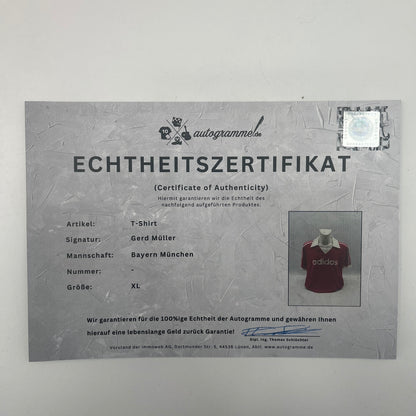 Bayern Repro Trikot Gerd Müller signiert München Adidas XL