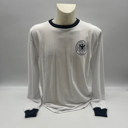DFB Repro Trikot Wolfgang Overath signiert COA Deutschland Autogramm XL