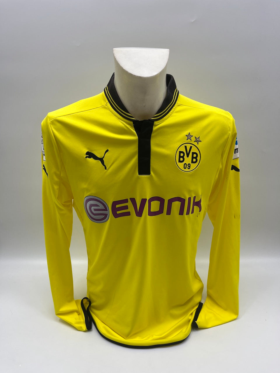 Matchworn Dortmund Trikot getragen von Ilkay Gündogan 03.11.2012 BVB-VFB