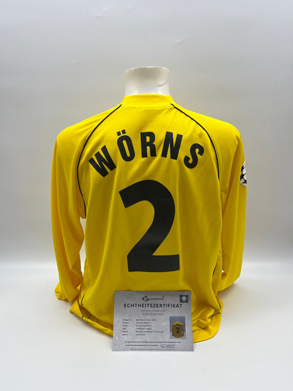 Matchworn Dortmund Worn by Christian Wörns 19.09.2001 BVB-Liverpool