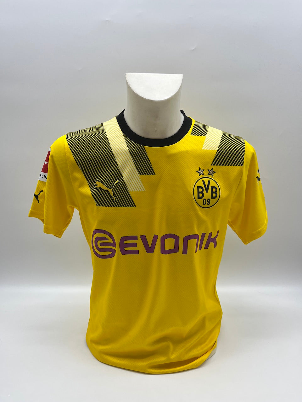 Matchworn Dortmund Trikot getragen & signiert von Donyell Malen 24.11.2022