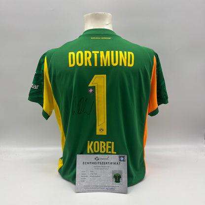Borussia Dortmund Trikot Gregor Kobel signiert BVB Puma L