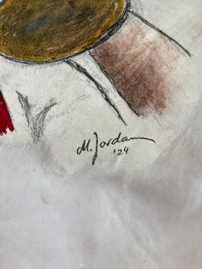 DFB Trikot Portrait Per Mertesacker handgemalt und signiert 164