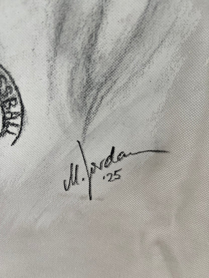 DFB jersey portrait Bernhard Cullmann hand painted and signed in the context l