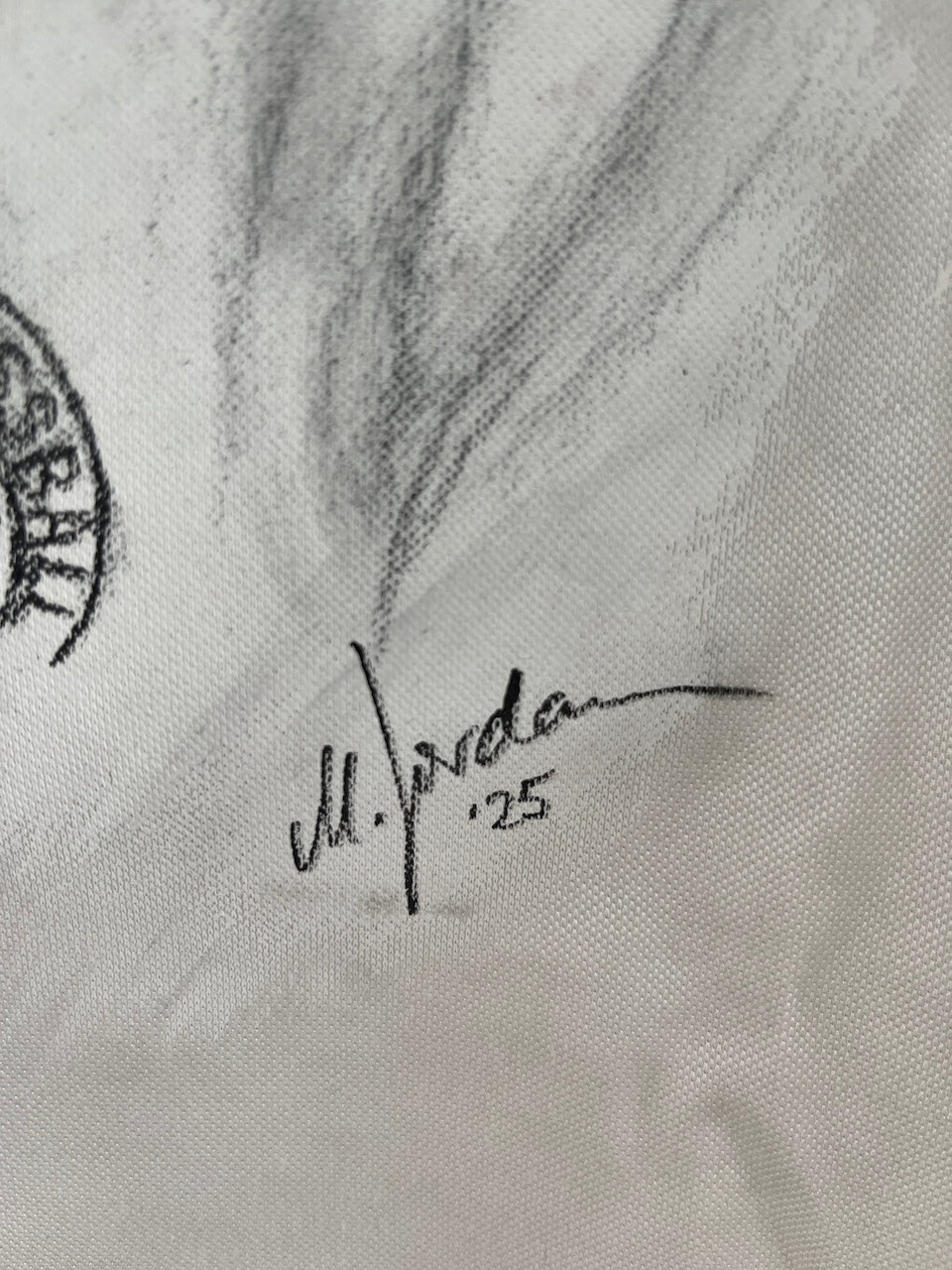 DFB jersey portrait Bernhard Cullmann hand painted and signed in the context l