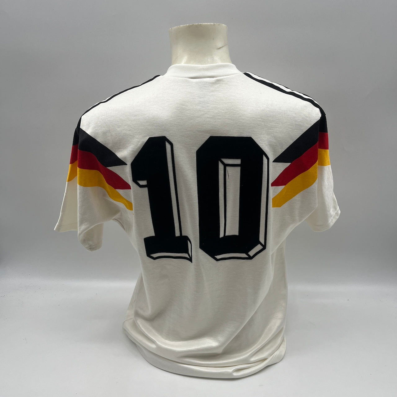 Deutschland Trikot WM 1990 Teamsigniert Autogramm DFB Weltmeister Adidas L