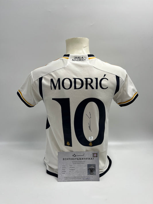 Real Madrid Trikot Luka Modric signiert Adidas Spanien La Liga S